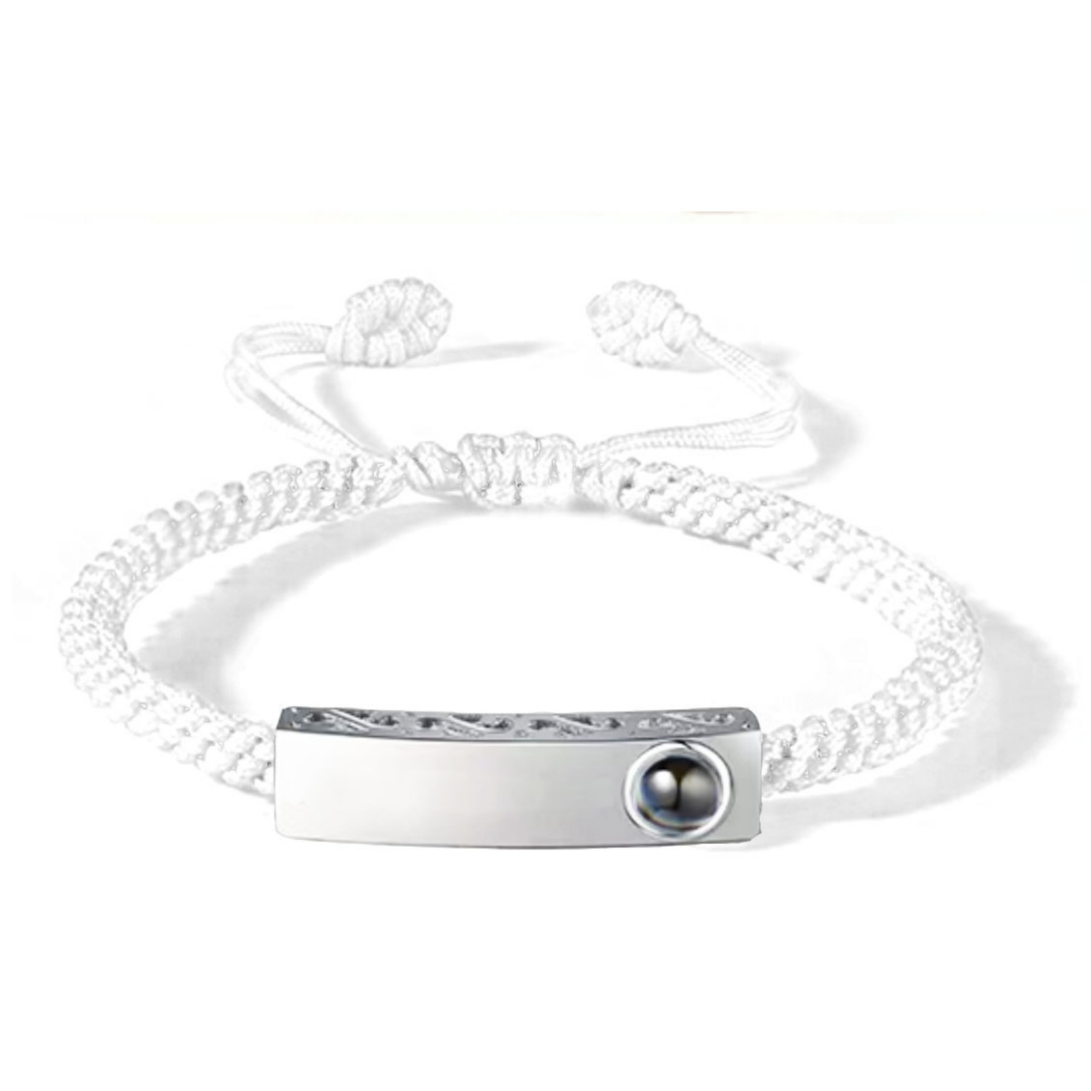 צמיד חריטה אישית עם תמונה מוצפנת