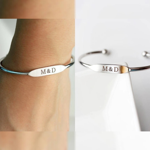 צמידי באנגל עמית עם חריטה אישית