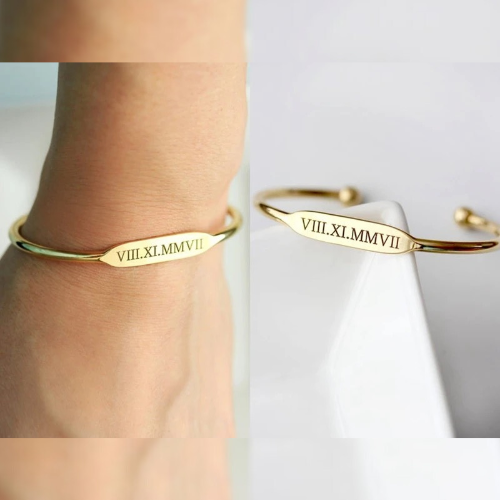 צמידי באנגל עמית עם חריטה אישית