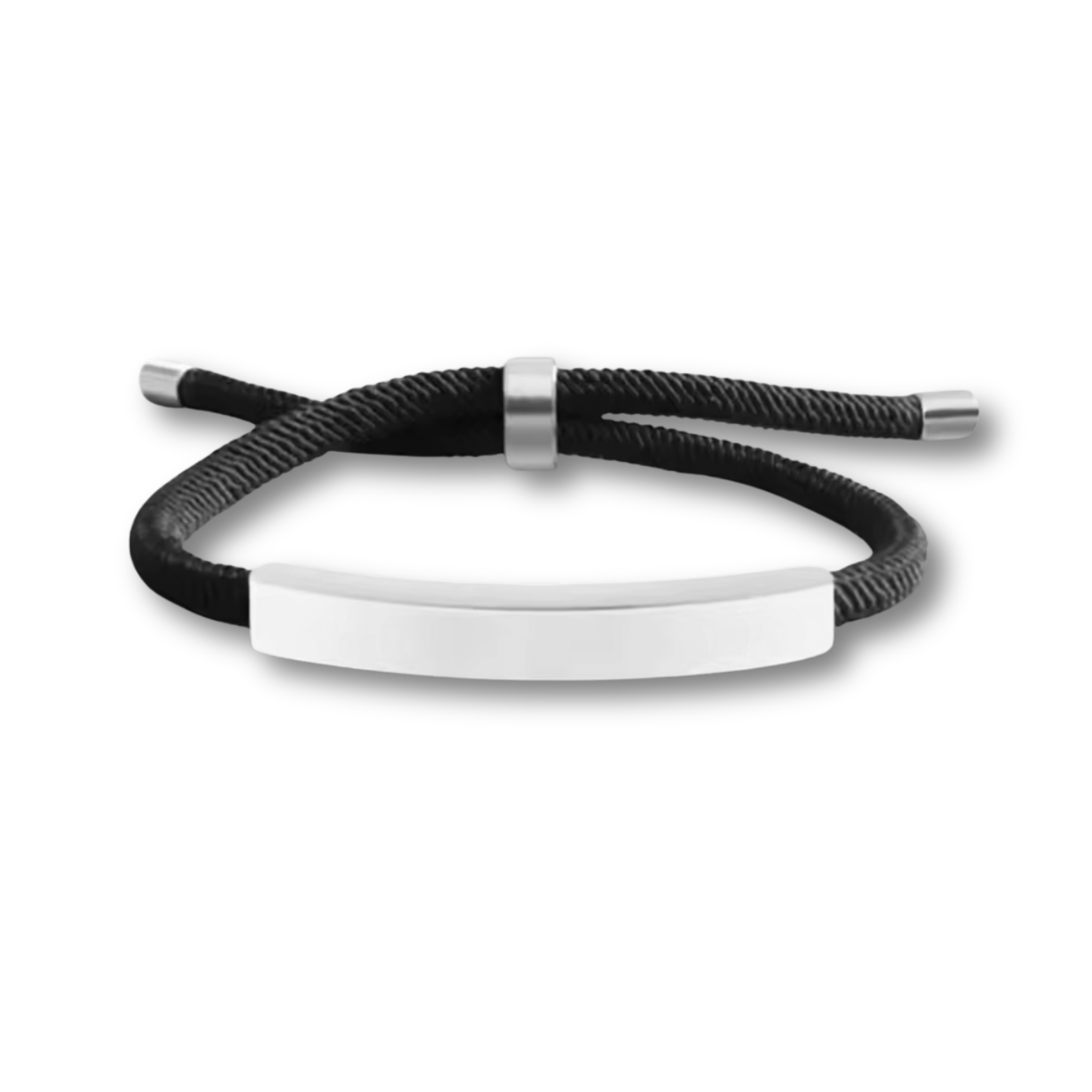 צמיד חוט ארי עם חריטה אישית