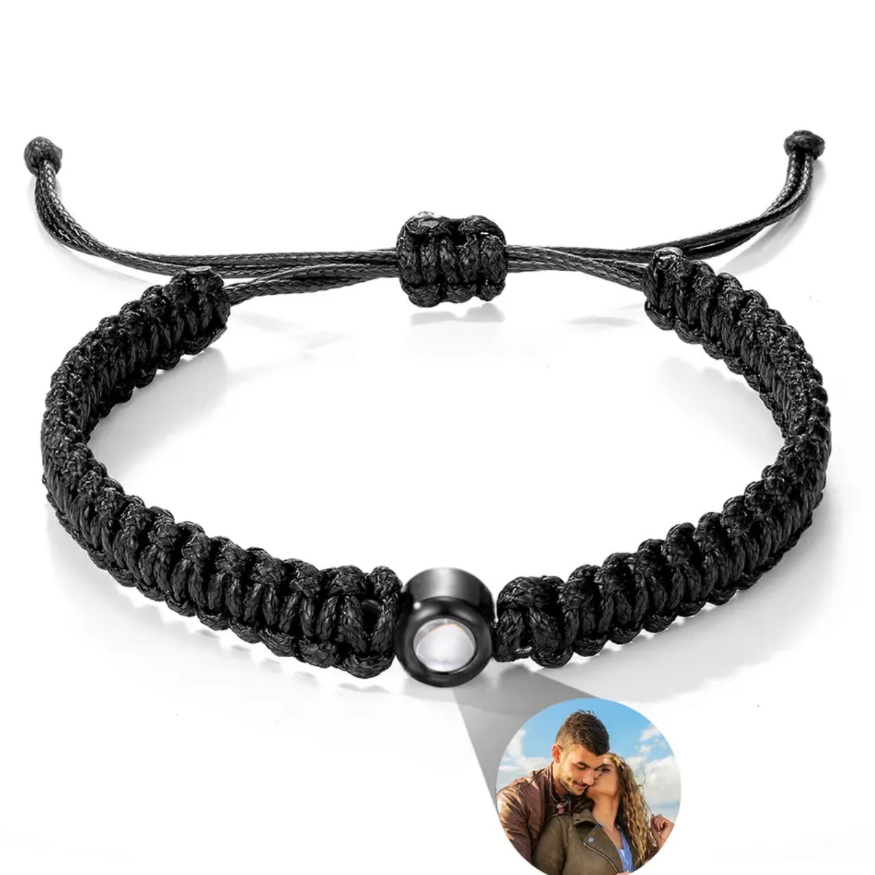 צמיד קשירה מיוחדת עם תמונה מוצפנת