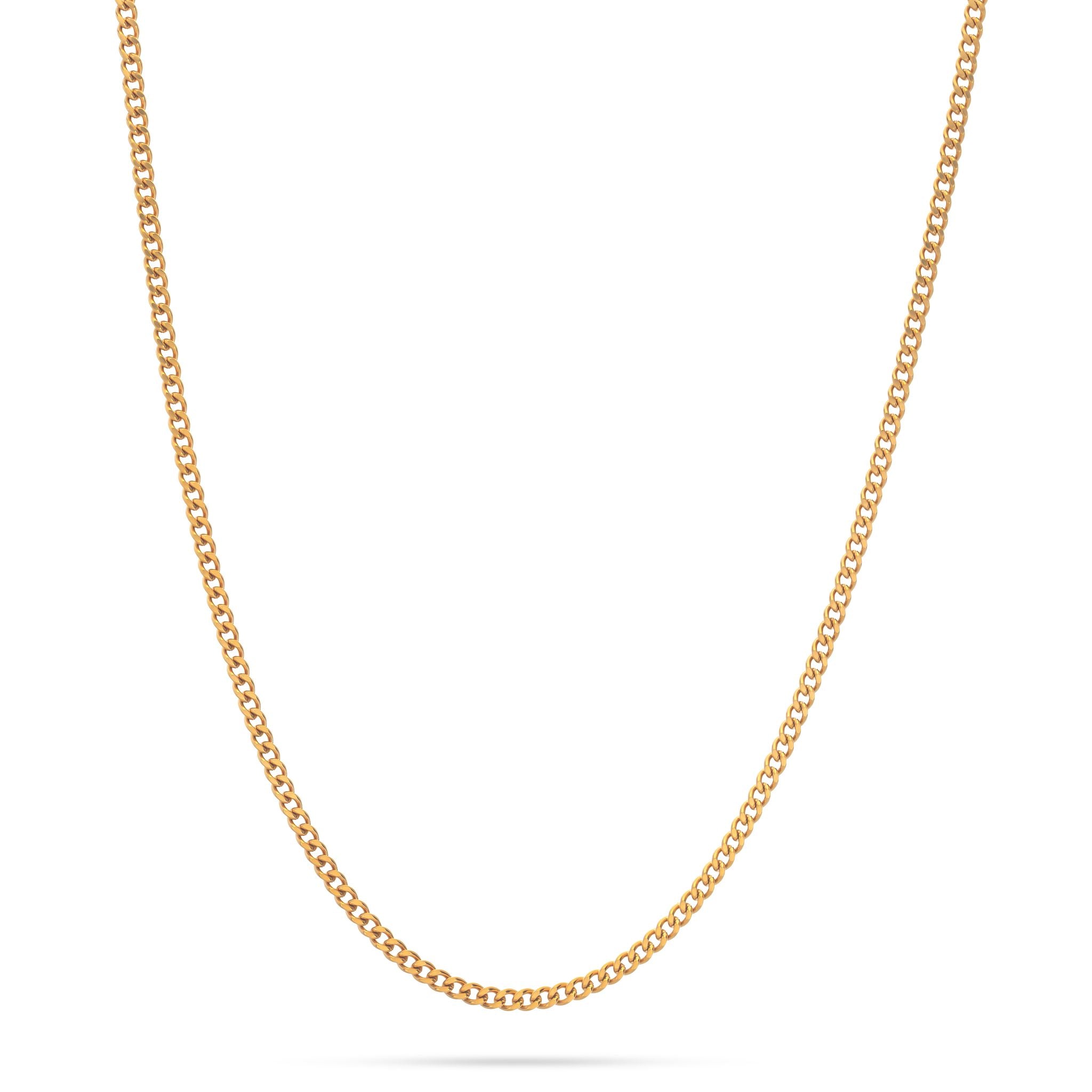 שרשרת גורמט לגבר זהב