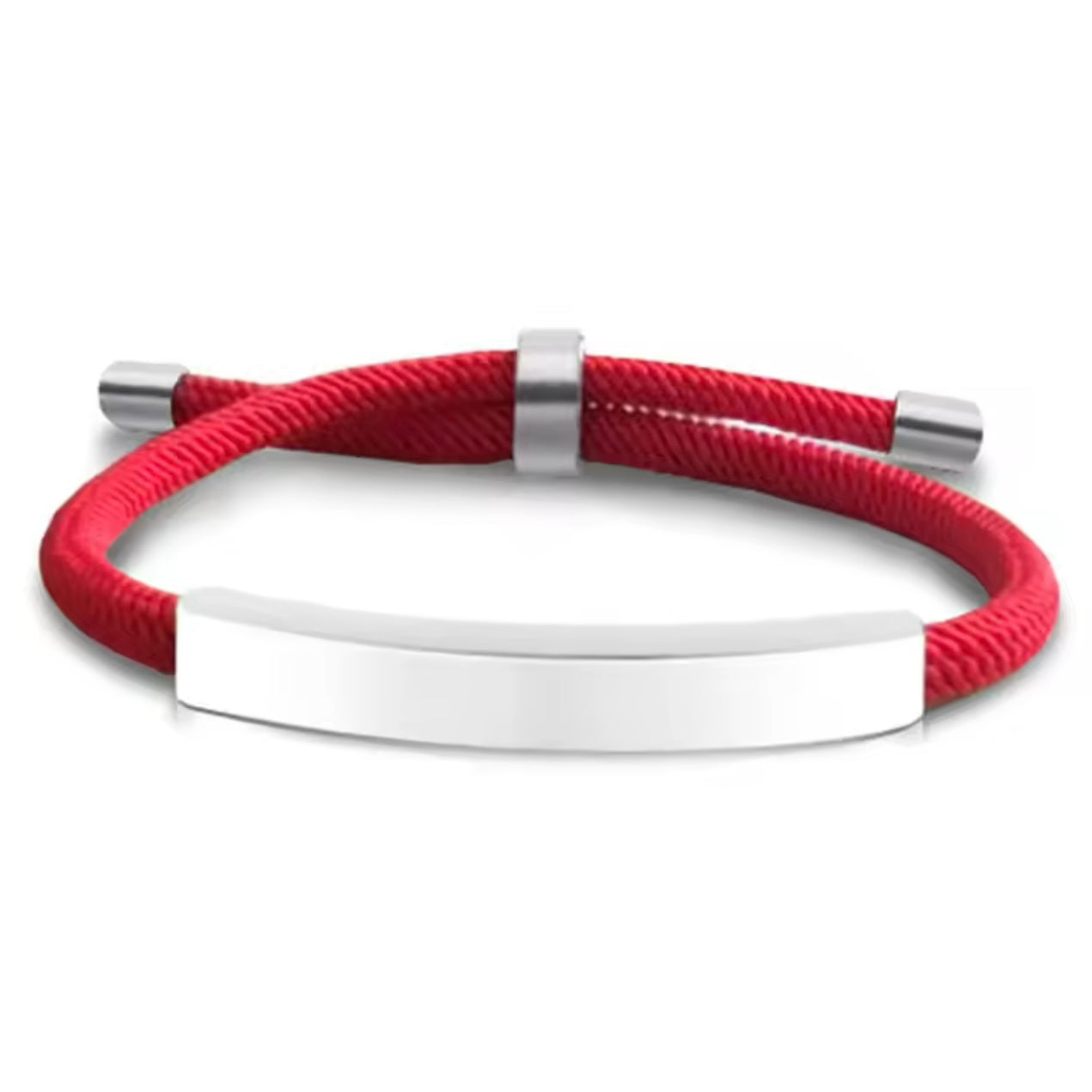 צמיד חוט ארי עם חריטה אישית