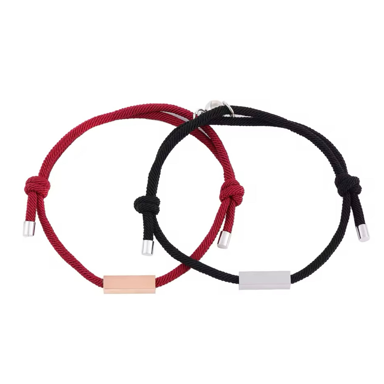 צמידים מתמגנטים עם חריטה אישית