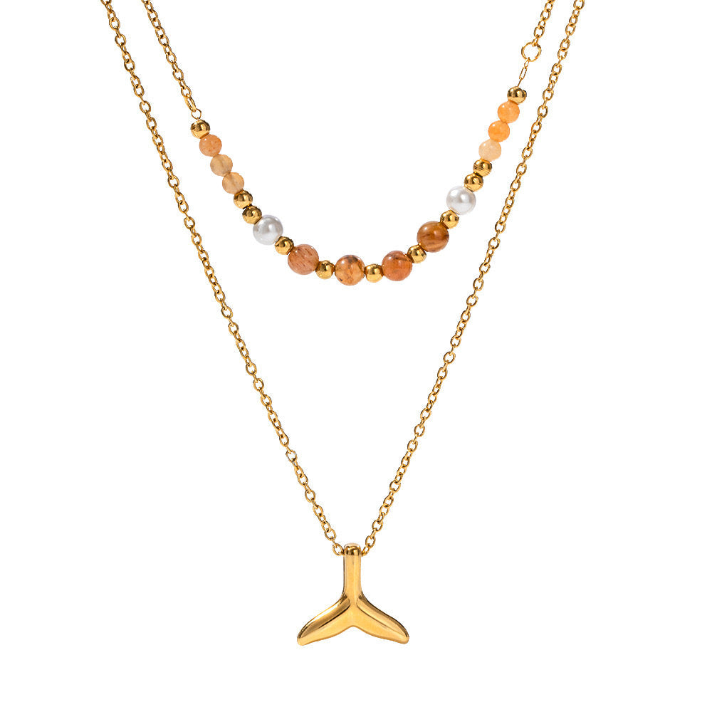 שרשרת סט סנפיר