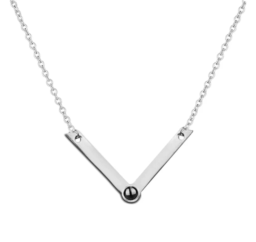 שרשרת יסמין עם חריטה אישית ותמונה מוצפנת