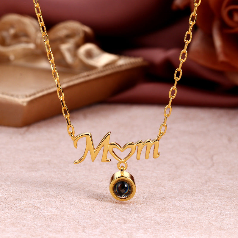 שרשרת לאמא עם תמונה מוצפנת