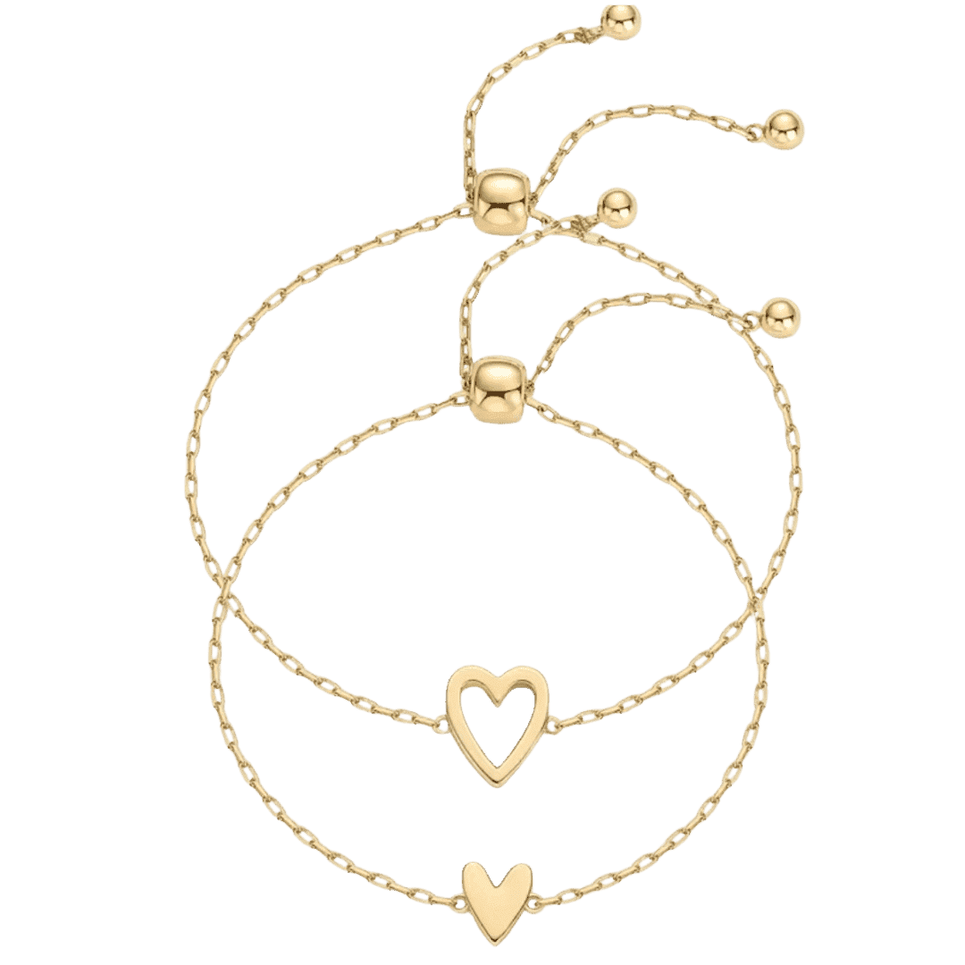 Sivan – שני צמידים, לב אחד (סט 2 צמידים)